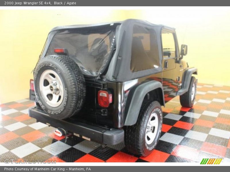 Black / Agate 2000 Jeep Wrangler SE 4x4