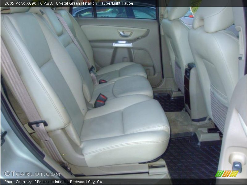 Crystal Green Metallic / Taupe/Light Taupe 2005 Volvo XC90 T6 AWD