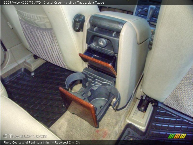 Crystal Green Metallic / Taupe/Light Taupe 2005 Volvo XC90 T6 AWD