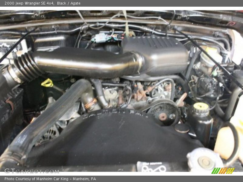 Black / Agate 2000 Jeep Wrangler SE 4x4