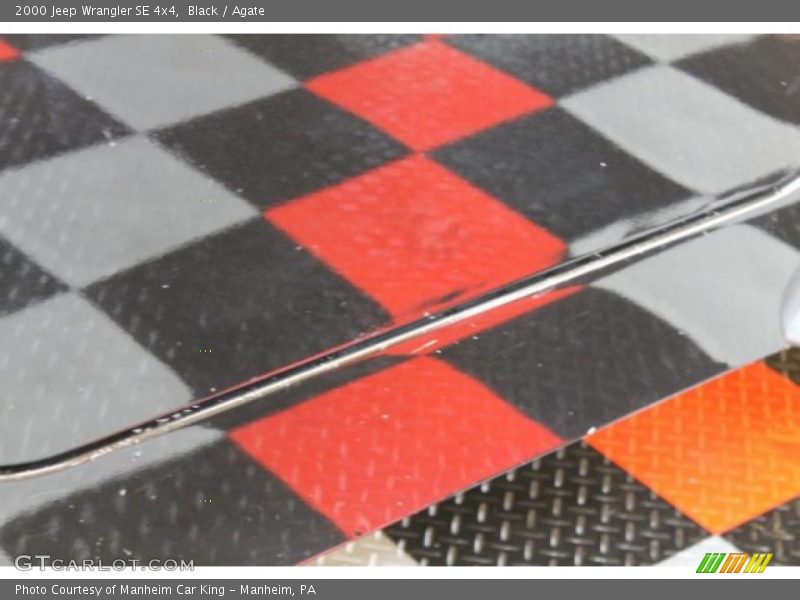 Black / Agate 2000 Jeep Wrangler SE 4x4