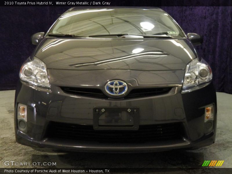 Winter Gray Metallic / Dark Gray 2010 Toyota Prius Hybrid IV