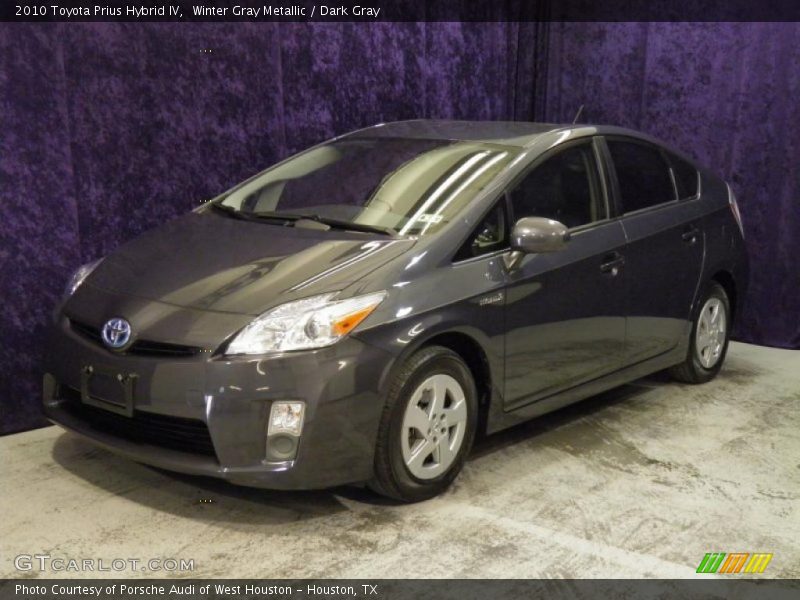 Winter Gray Metallic / Dark Gray 2010 Toyota Prius Hybrid IV