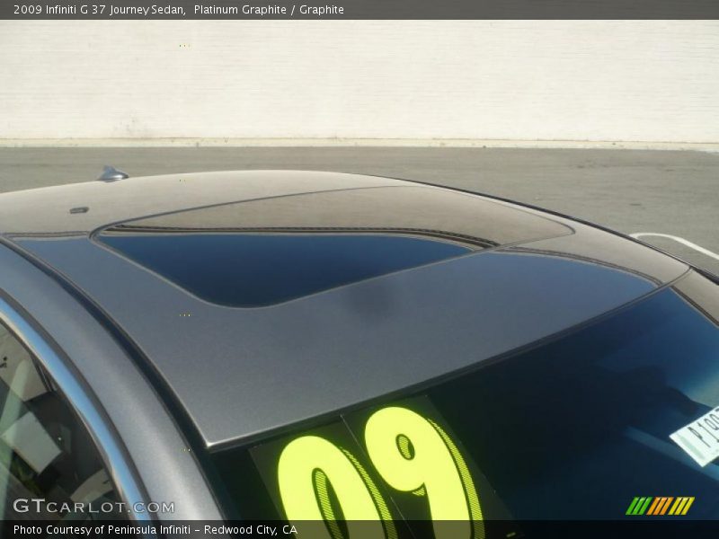 Platinum Graphite / Graphite 2009 Infiniti G 37 Journey Sedan