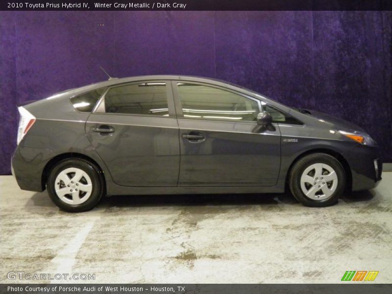 Winter Gray Metallic / Dark Gray 2010 Toyota Prius Hybrid IV