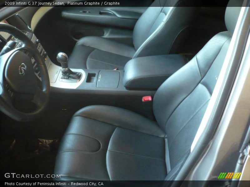 Platinum Graphite / Graphite 2009 Infiniti G 37 Journey Sedan
