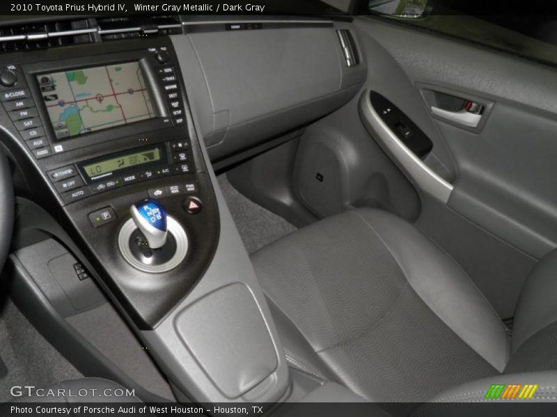 Winter Gray Metallic / Dark Gray 2010 Toyota Prius Hybrid IV