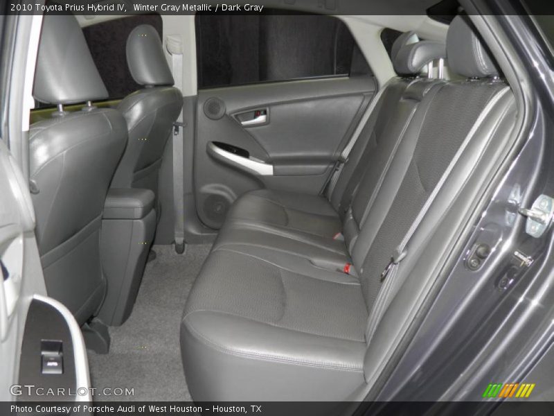 Winter Gray Metallic / Dark Gray 2010 Toyota Prius Hybrid IV