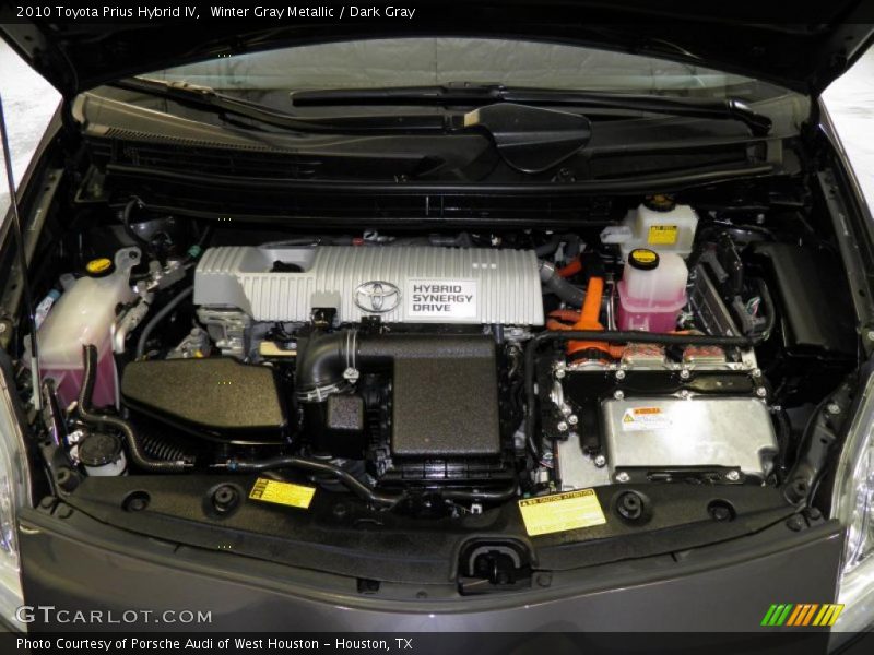 Winter Gray Metallic / Dark Gray 2010 Toyota Prius Hybrid IV