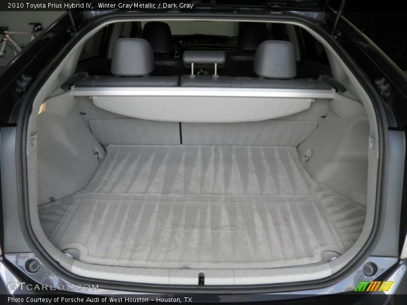 Winter Gray Metallic / Dark Gray 2010 Toyota Prius Hybrid IV