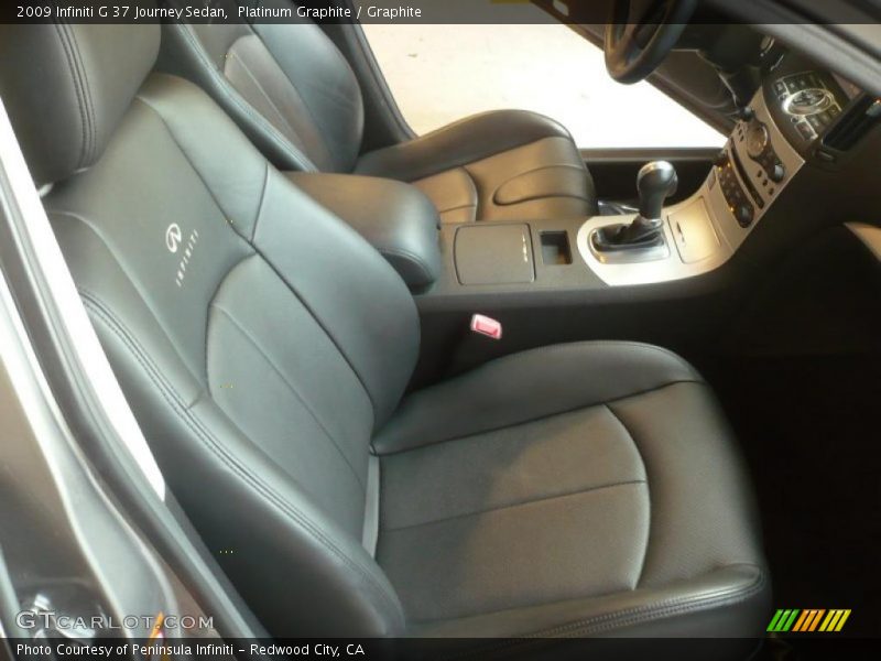 Platinum Graphite / Graphite 2009 Infiniti G 37 Journey Sedan