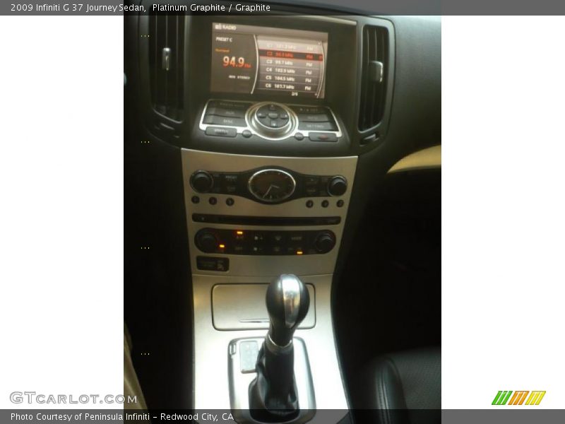 Platinum Graphite / Graphite 2009 Infiniti G 37 Journey Sedan