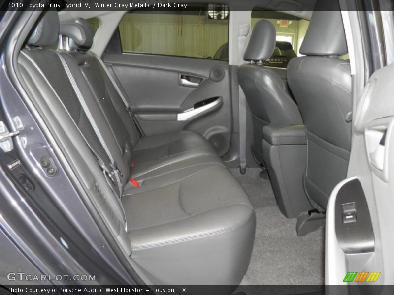 Winter Gray Metallic / Dark Gray 2010 Toyota Prius Hybrid IV