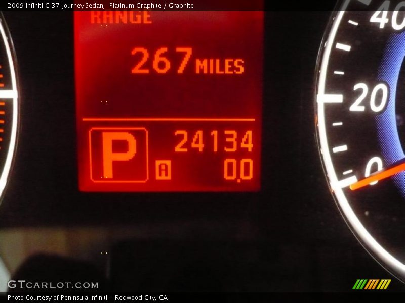 Platinum Graphite / Graphite 2009 Infiniti G 37 Journey Sedan