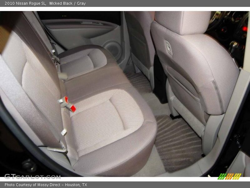 Wicked Black / Gray 2010 Nissan Rogue SL