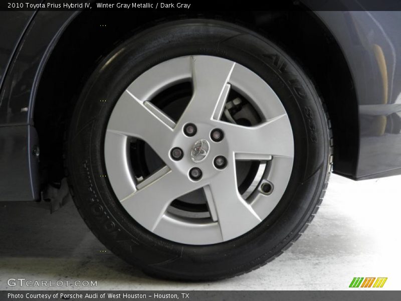 Winter Gray Metallic / Dark Gray 2010 Toyota Prius Hybrid IV