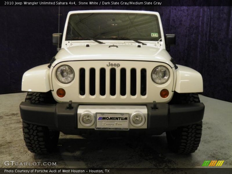 Stone White / Dark Slate Gray/Medium Slate Gray 2010 Jeep Wrangler Unlimited Sahara 4x4