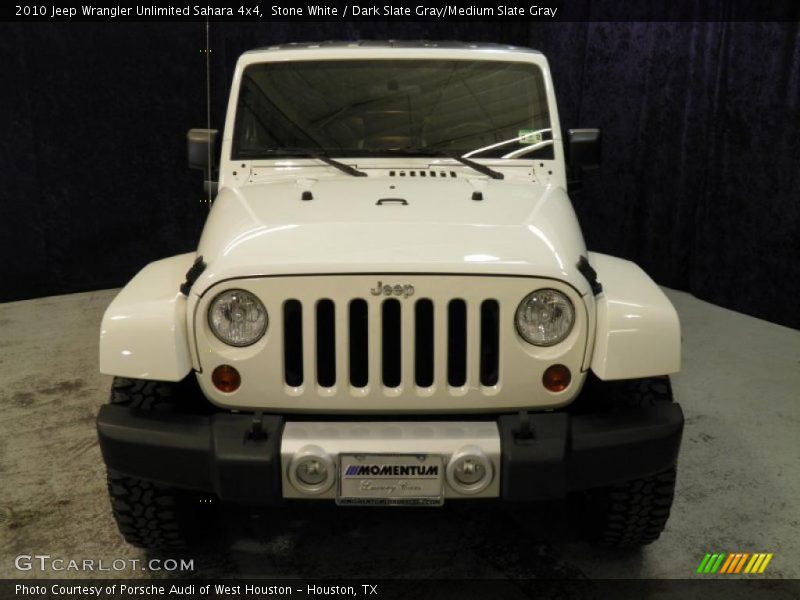 Stone White / Dark Slate Gray/Medium Slate Gray 2010 Jeep Wrangler Unlimited Sahara 4x4