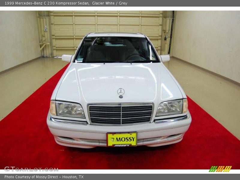 Glacier White / Grey 1999 Mercedes-Benz C 230 Kompressor Sedan