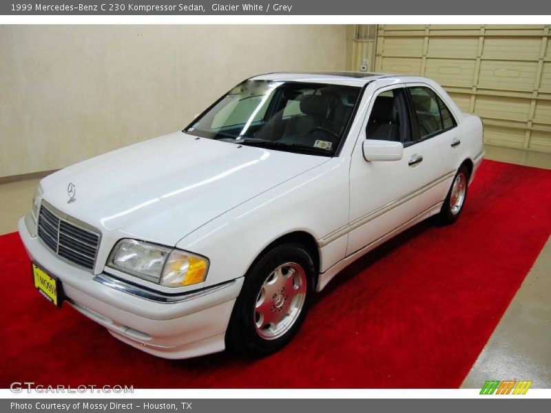 Glacier White / Grey 1999 Mercedes-Benz C 230 Kompressor Sedan