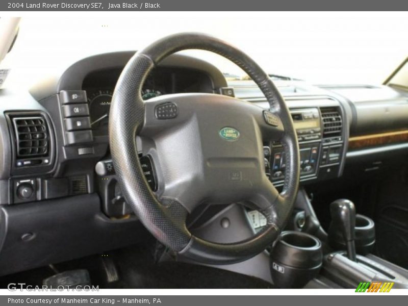 Java Black / Black 2004 Land Rover Discovery SE7