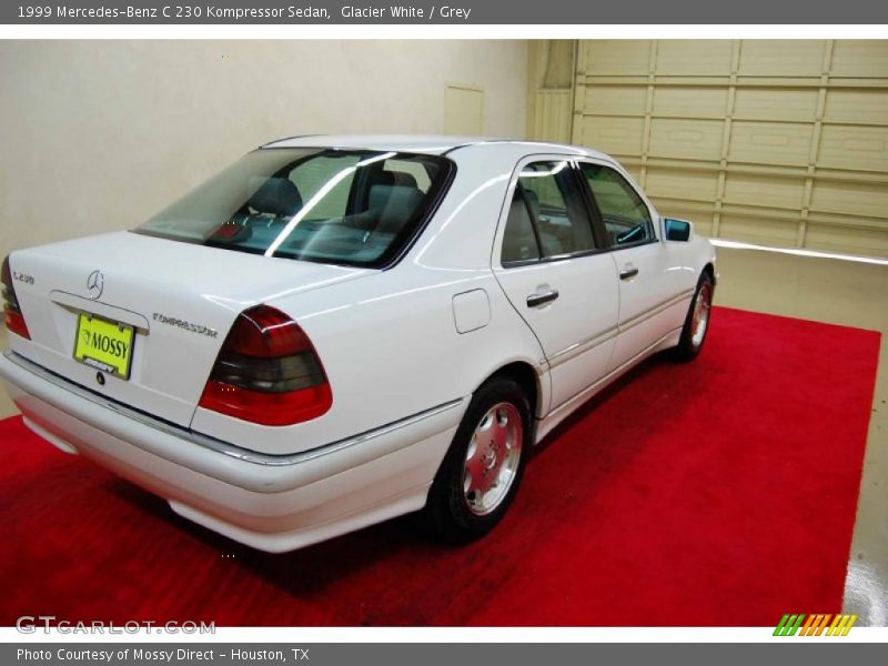 Glacier White / Grey 1999 Mercedes-Benz C 230 Kompressor Sedan