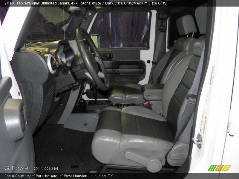  2010 Wrangler Unlimited Sahara 4x4 Dark Slate Gray/Medium Slate Gray Interior