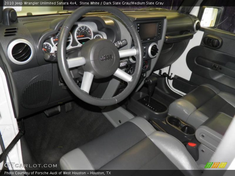  2010 Wrangler Unlimited Sahara 4x4 Dark Slate Gray/Medium Slate Gray Interior