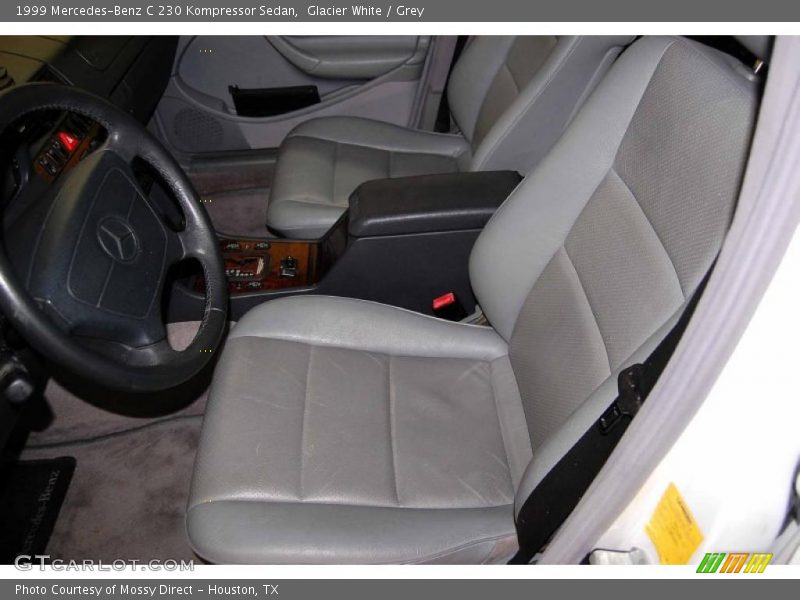 Glacier White / Grey 1999 Mercedes-Benz C 230 Kompressor Sedan