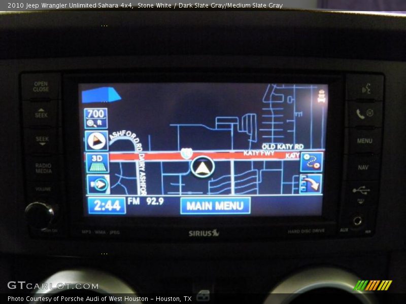 Stone White / Dark Slate Gray/Medium Slate Gray 2010 Jeep Wrangler Unlimited Sahara 4x4