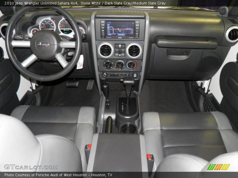 Dashboard of 2010 Wrangler Unlimited Sahara 4x4