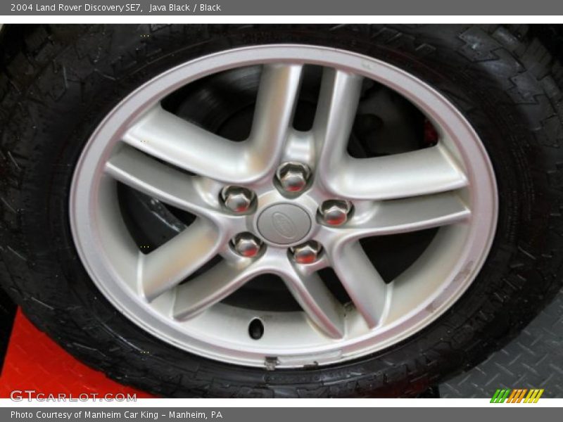 Java Black / Black 2004 Land Rover Discovery SE7