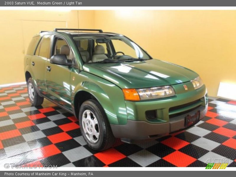 Medium Green / Light Tan 2003 Saturn VUE