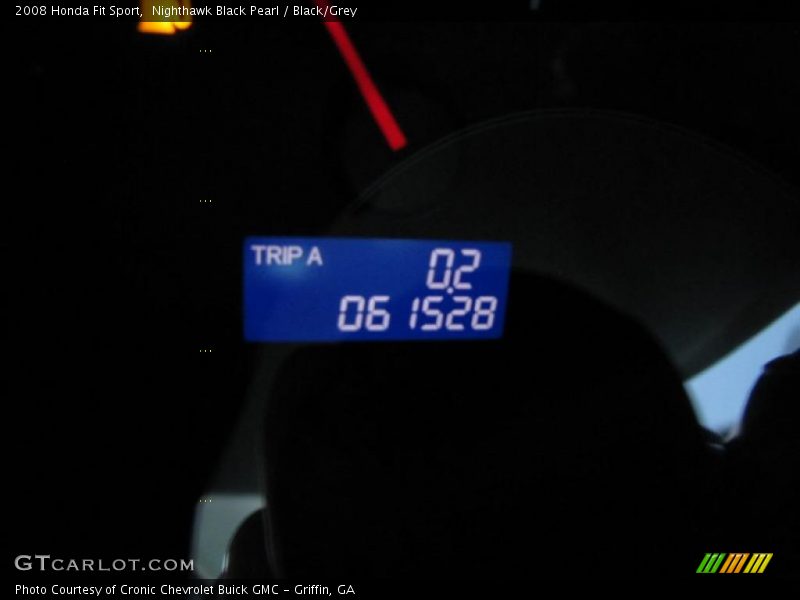 Nighthawk Black Pearl / Black/Grey 2008 Honda Fit Sport