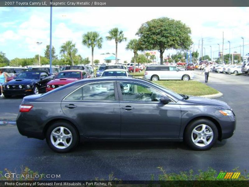 Magnetic Gray Metallic / Bisque 2007 Toyota Camry LE