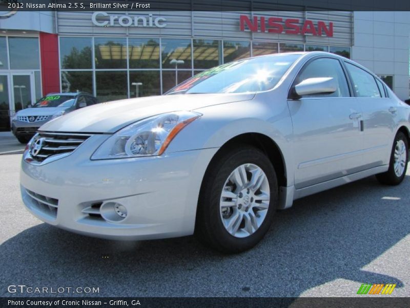 Brilliant Silver / Frost 2012 Nissan Altima 2.5 S
