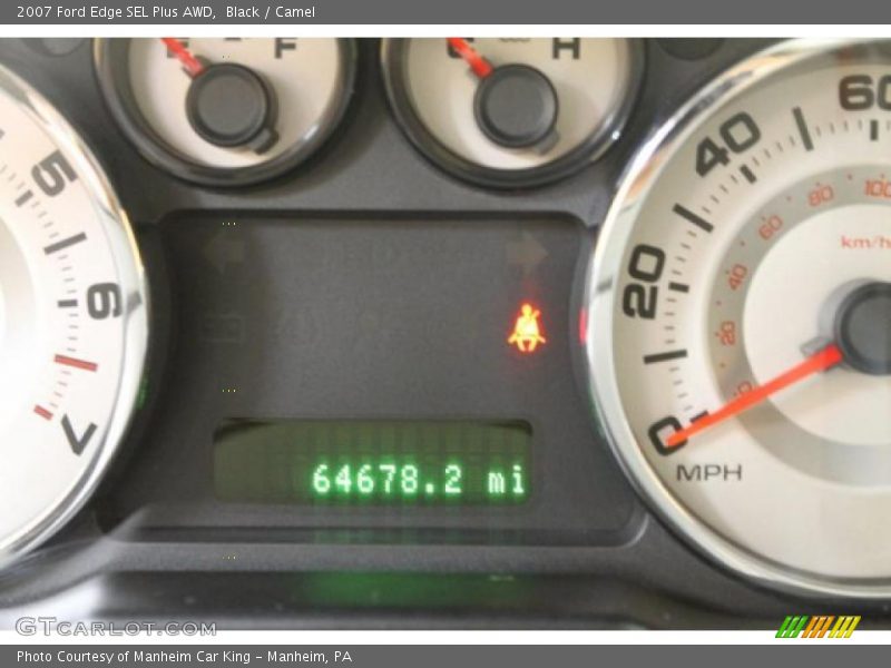 Black / Camel 2007 Ford Edge SEL Plus AWD