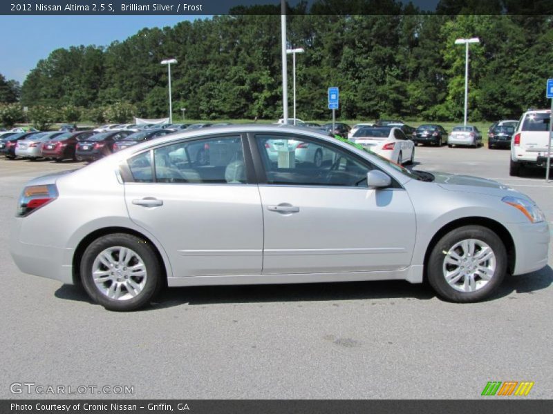 Brilliant Silver / Frost 2012 Nissan Altima 2.5 S