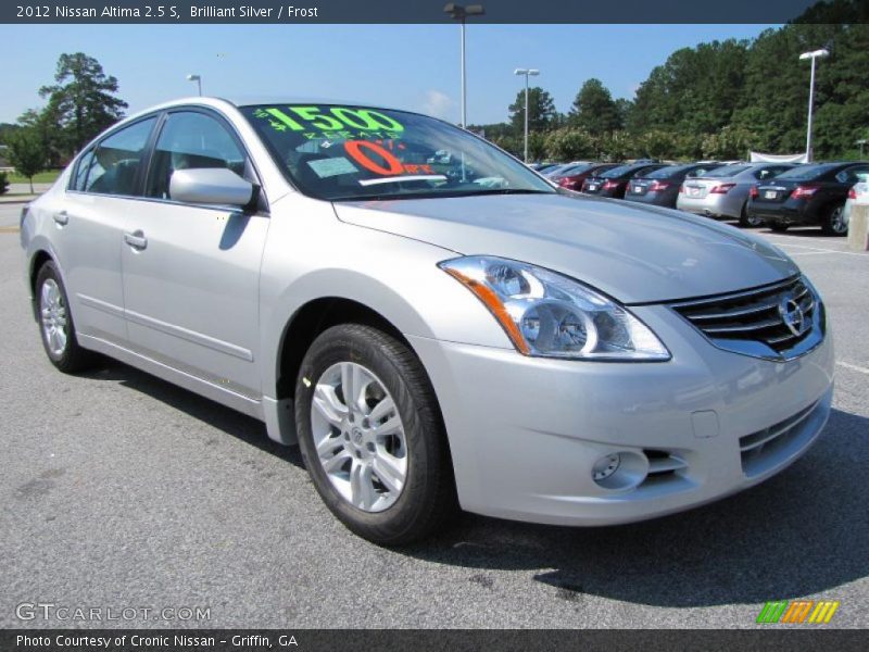 Brilliant Silver / Frost 2012 Nissan Altima 2.5 S