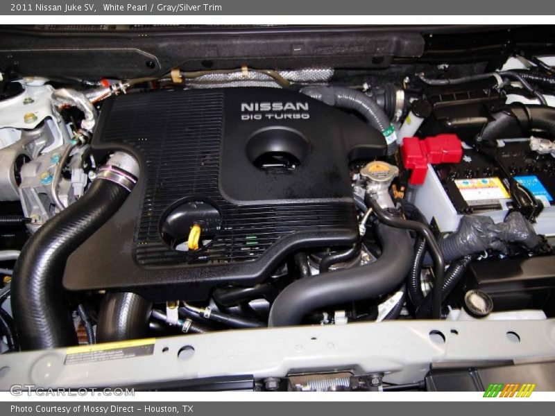  2011 Juke SV Engine - 1.6 Liter DIG Turbocharged DOHC 16-Valve 4 Cylinder