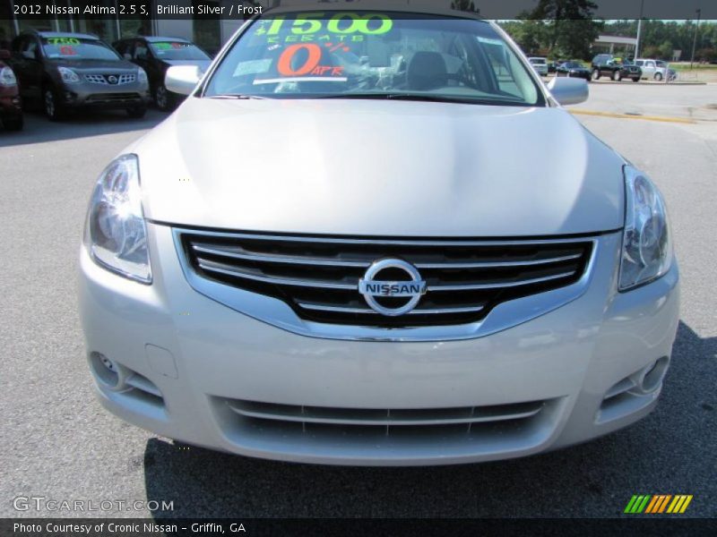 Brilliant Silver / Frost 2012 Nissan Altima 2.5 S