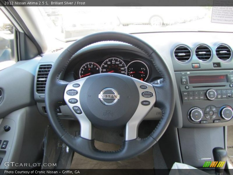 Brilliant Silver / Frost 2012 Nissan Altima 2.5 S