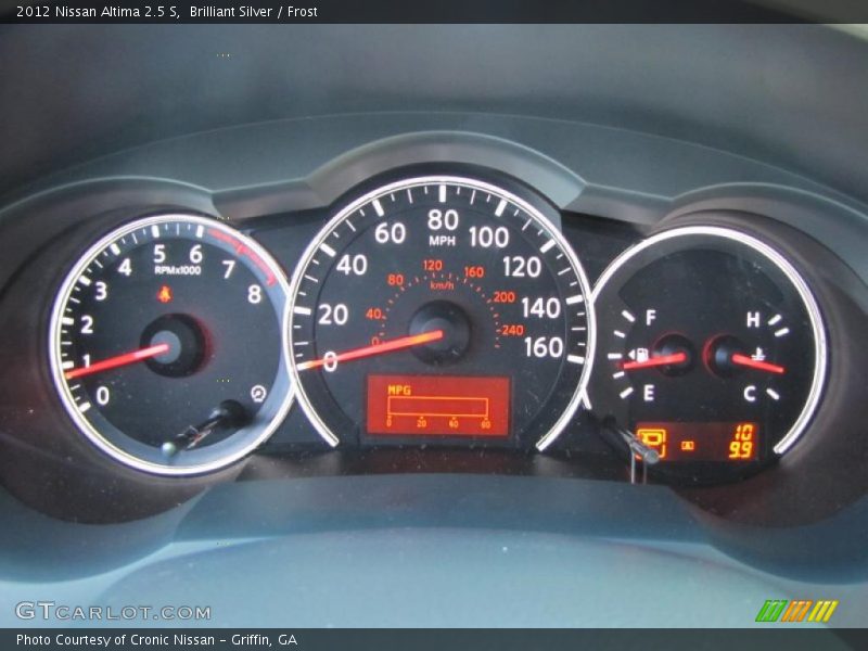 Brilliant Silver / Frost 2012 Nissan Altima 2.5 S