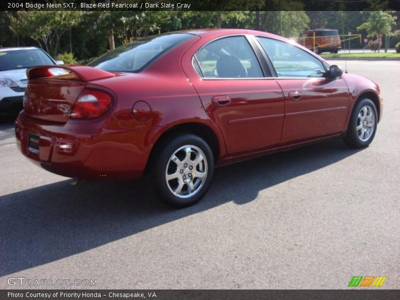 Blaze Red Pearlcoat / Dark Slate Gray 2004 Dodge Neon SXT
