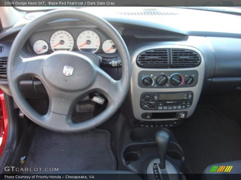 Blaze Red Pearlcoat / Dark Slate Gray 2004 Dodge Neon SXT