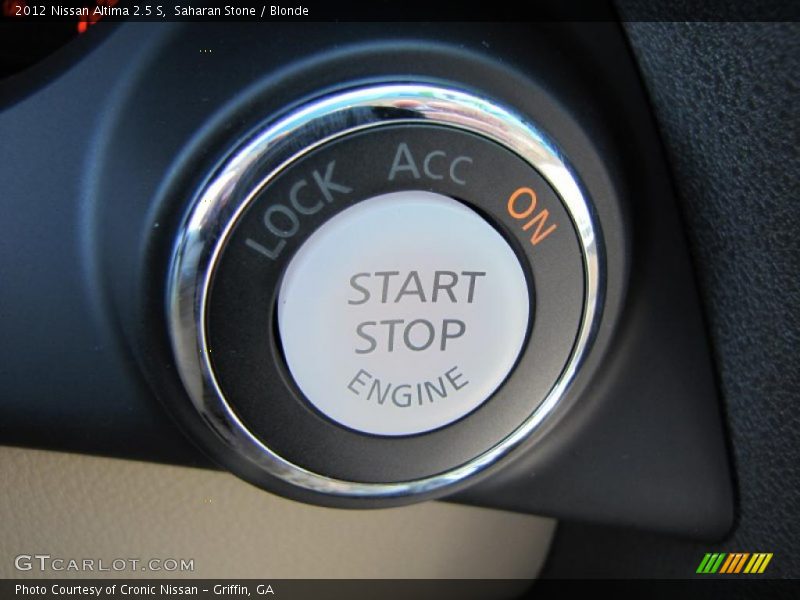 Controls of 2012 Altima 2.5 S