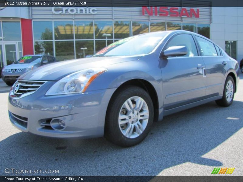 Ocean Gray / Frost 2012 Nissan Altima 2.5 S