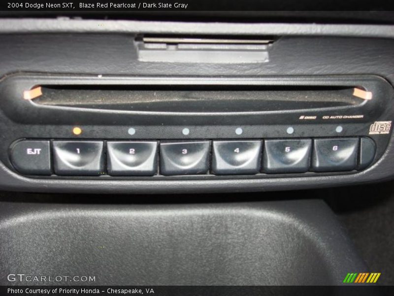 Blaze Red Pearlcoat / Dark Slate Gray 2004 Dodge Neon SXT