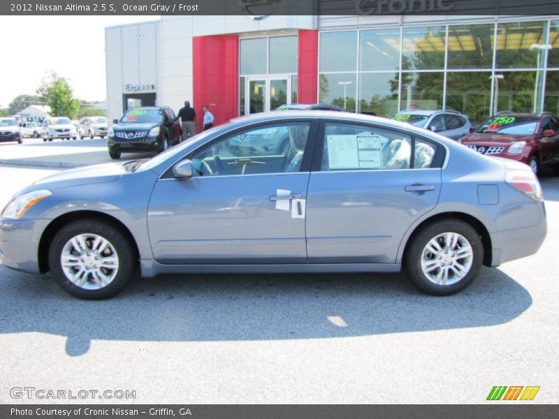 Ocean Gray / Frost 2012 Nissan Altima 2.5 S