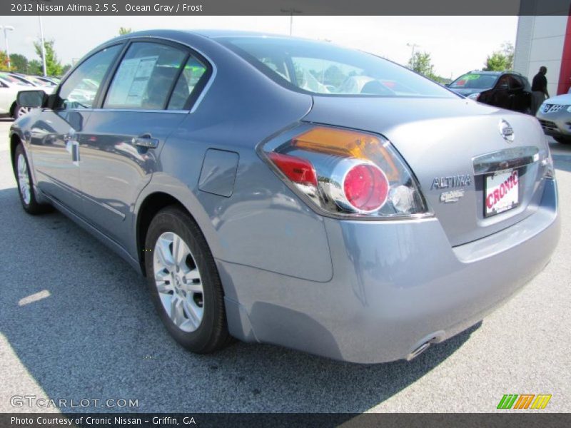 Ocean Gray / Frost 2012 Nissan Altima 2.5 S